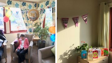 Beeston care home celebrates as Resident turns 90 years young